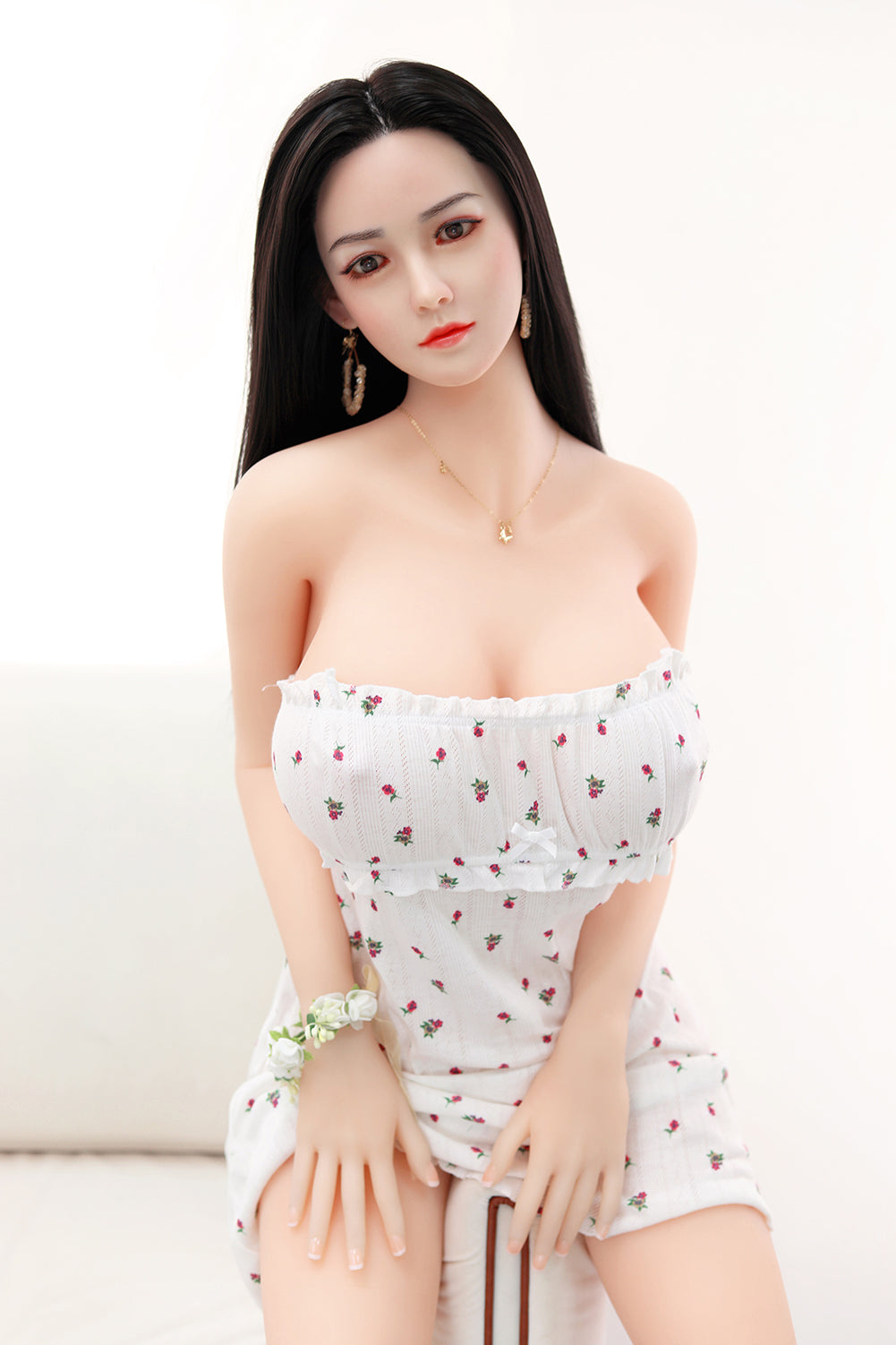 US Stock - Celine 158cm 221# Head Big Breasts TPE Sex Doll Realistic Adult Love Doll