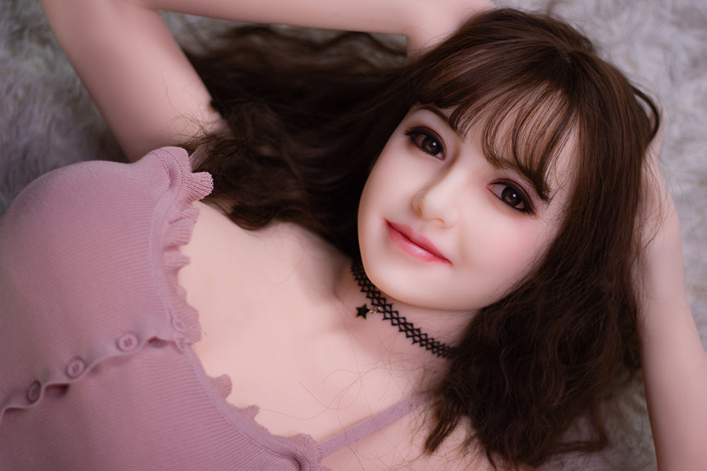 US Stock - Big Breast Annette Cute Woman 158cm #179 Realistic TPE Sex Doll Adult TPE Love Doll