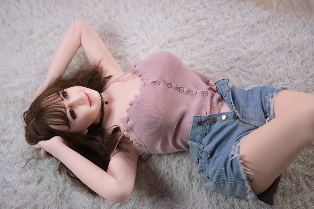 US Stock - Big Breast Annette Cute Girl 158cm #179 Realistic TPE Sex Doll Adult TPE Love Doll