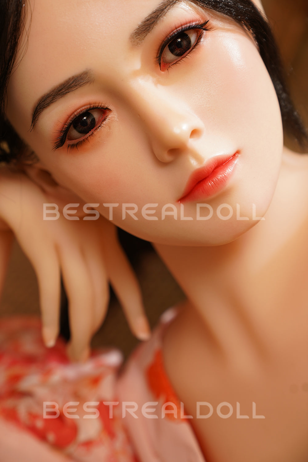 US Stock 158cm Yukina Japanese Girl Sex Doll Silicone Head with Wig TPE Body Adult Love Doll