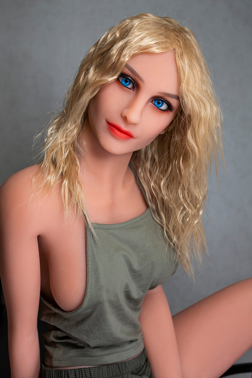 Deborah 166cm #261-1 Head Vivid Small Breasts Love Doll Lightweight Lady TPE Sex Doll