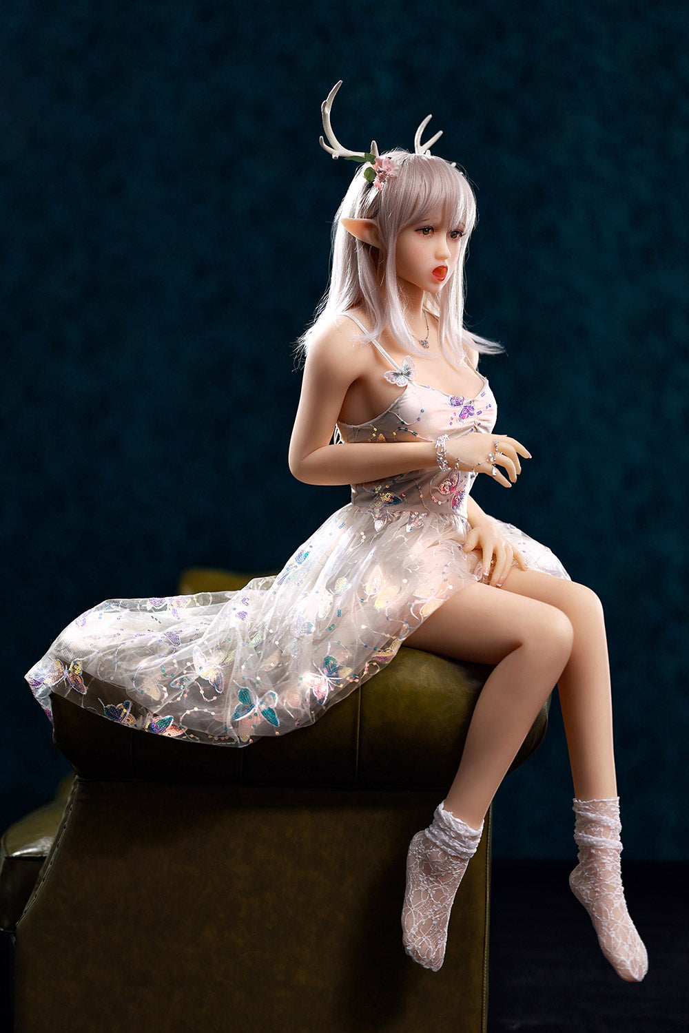 Pallas 150cm #132 Small Breasts Genie TPE Sex Doll Realistic Cute Elf Love Doll