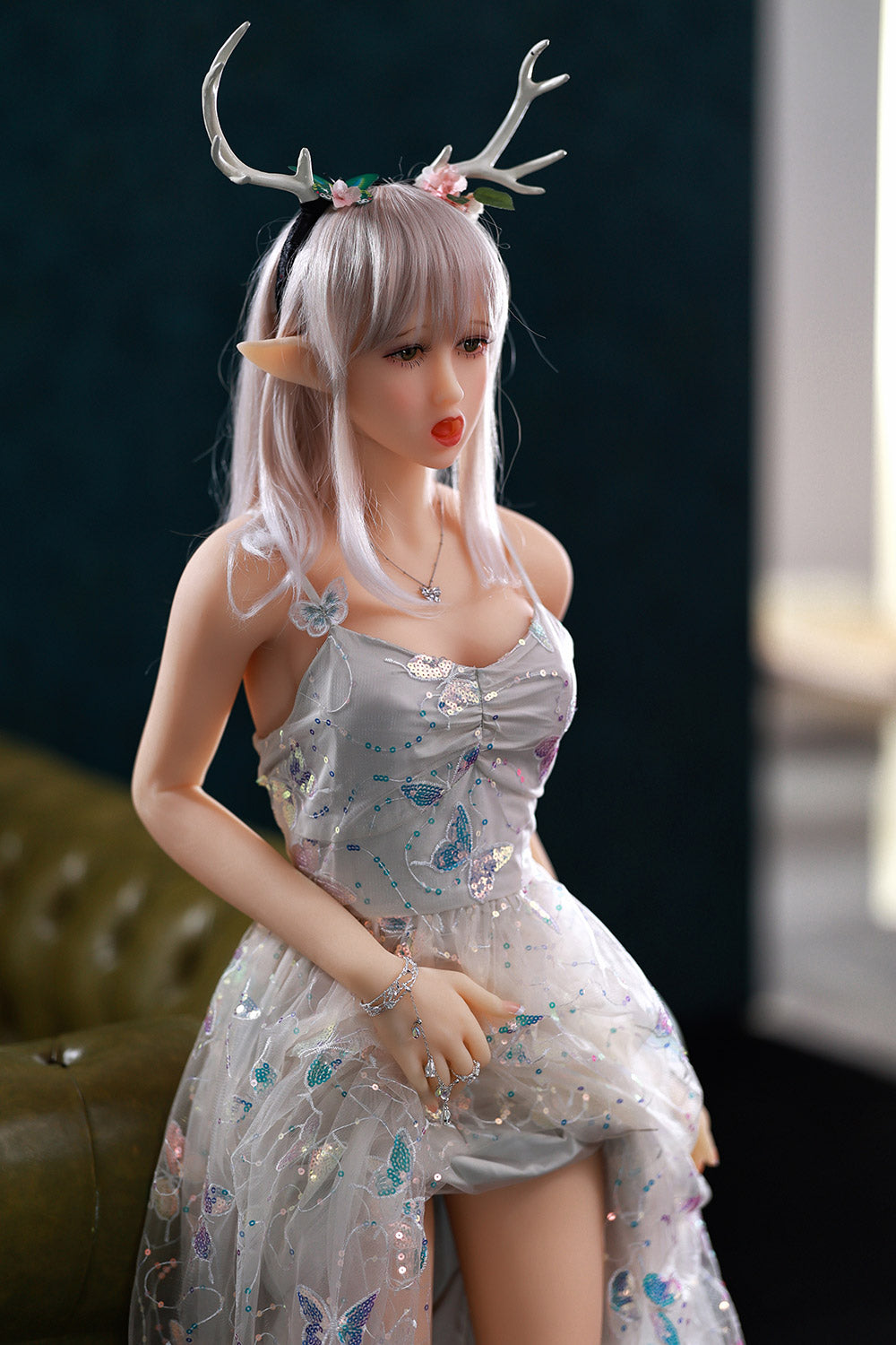 Pallas 150cm #132 Small Breasts Genie TPE Sex Doll Realistic Cute Elf Love Doll