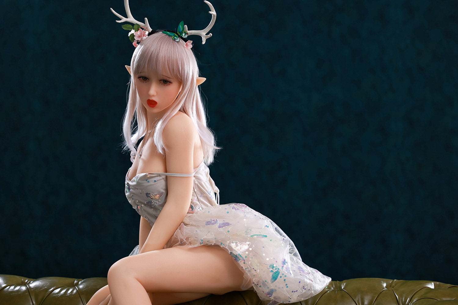 Pallas 150cm #132 Small Breasts Genie TPE Sex Doll Realistic Cute Elf Love Doll