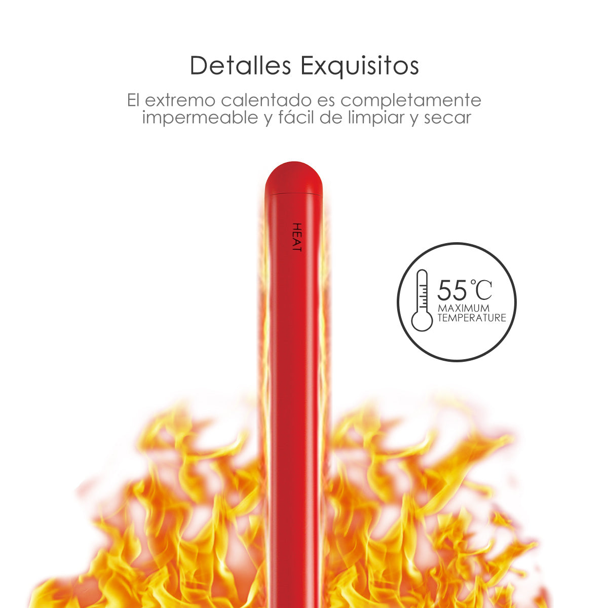 US Stock - Heating rod with 3 heating modes, quick heating, USB plug, waterproof