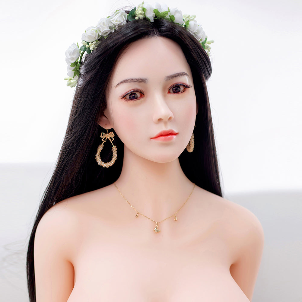 US Stock - Celine 158cm 221# Head Big Breasts TPE Sex Doll Realistic Adult Love Doll