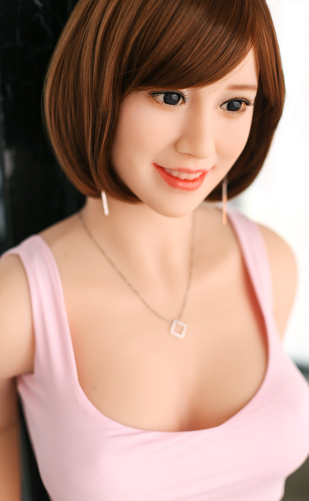Cynthia 165cm #92 Head Vivid Small Breasts Adult Love Doll Climax TPE Sex Doll For Men