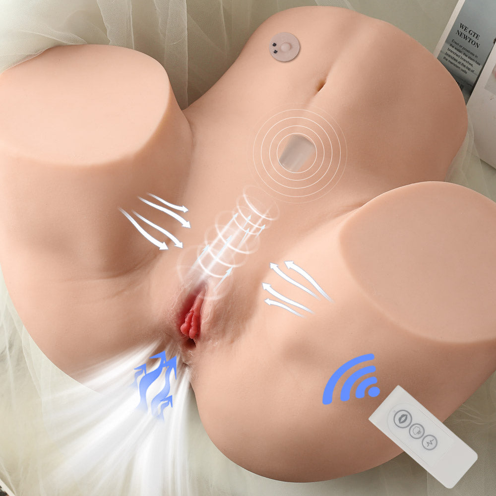 US Stock - Torso Ass Doll Electric Sucking Vagina Sex Doll SQ-MAS50056V