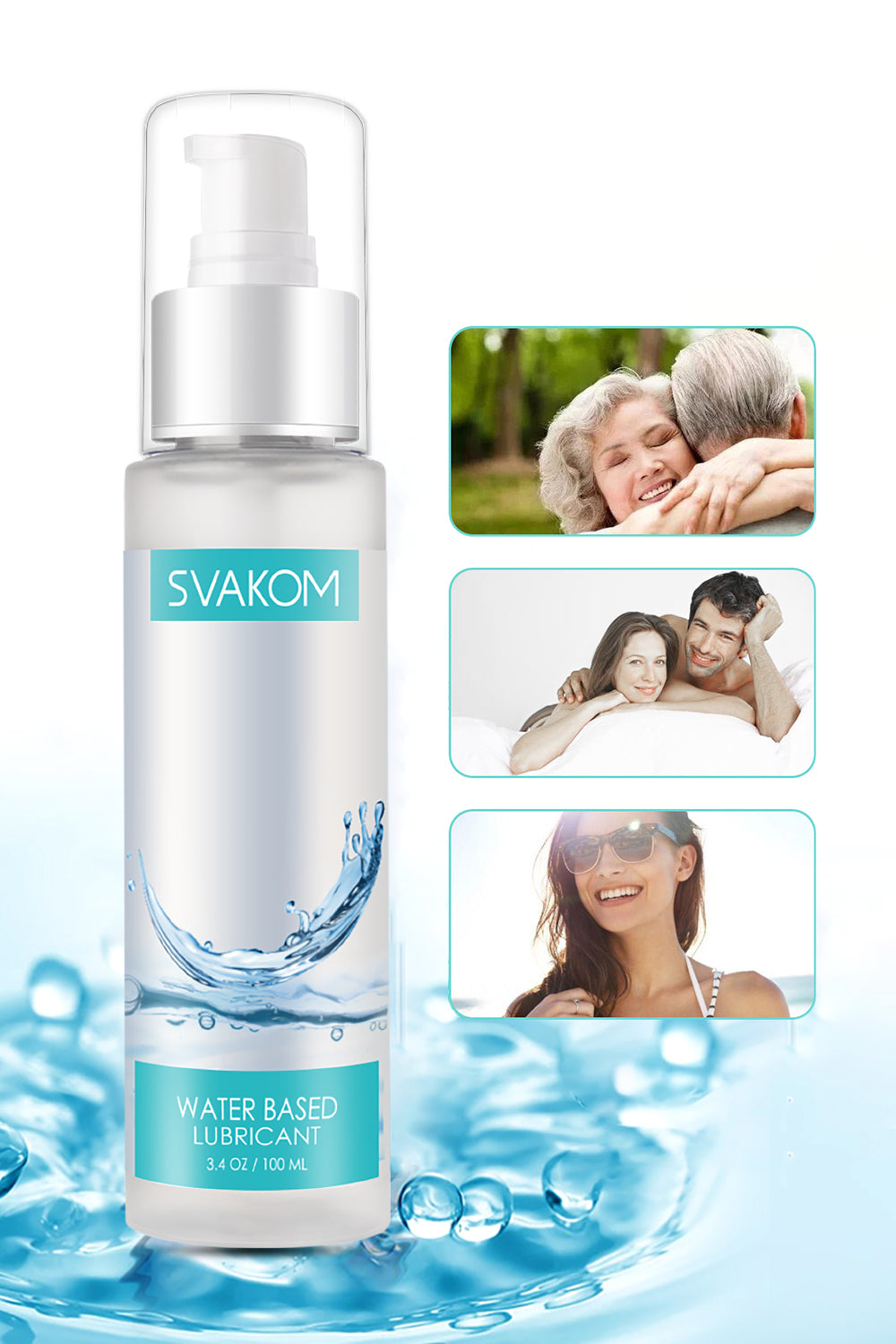 US Stock - (FDA Approved) SVAKOM Water Based Lube Silky Safe Lubricant for Sex Doll Flash Sale