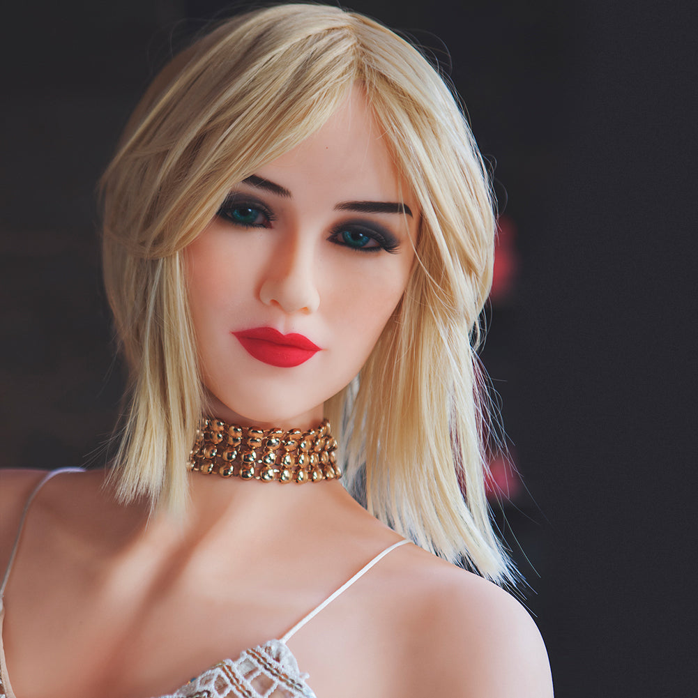 Carlin 160cm #114 Head Real-Life Flat Chest Mature TPE Sex Doll Adult Love Doll
