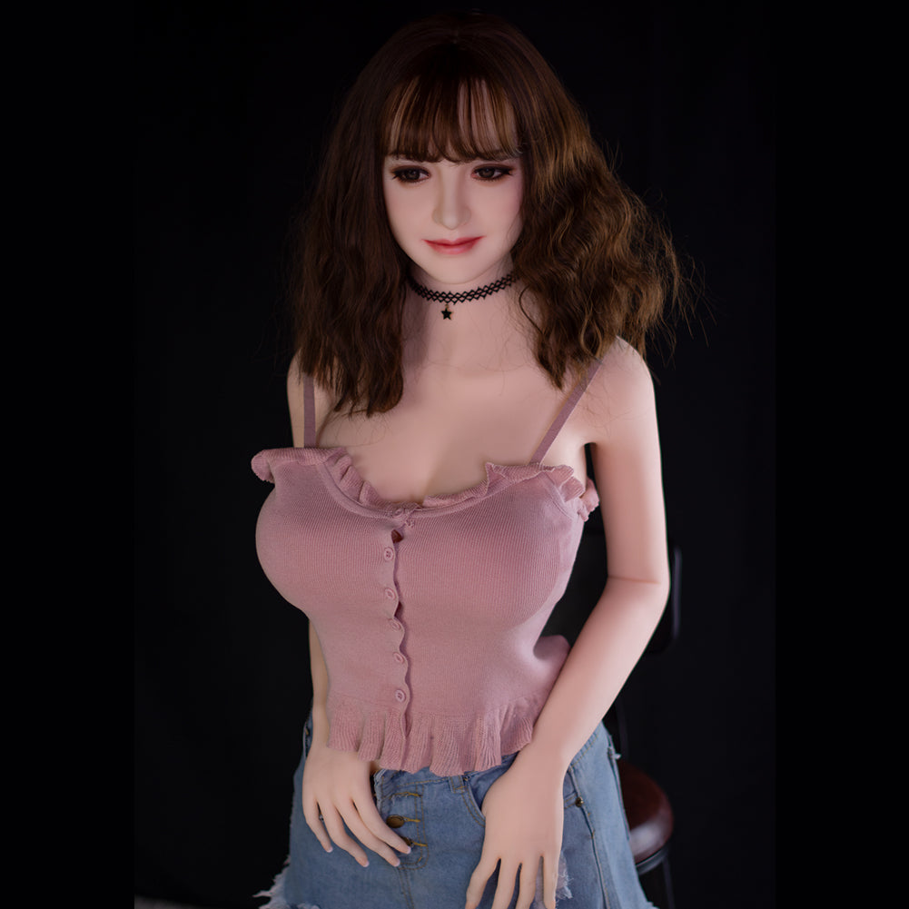 Annette 158cm #179 Head fullsize Huge Breast Adult Love Doll Realistic TPE Sex Doll