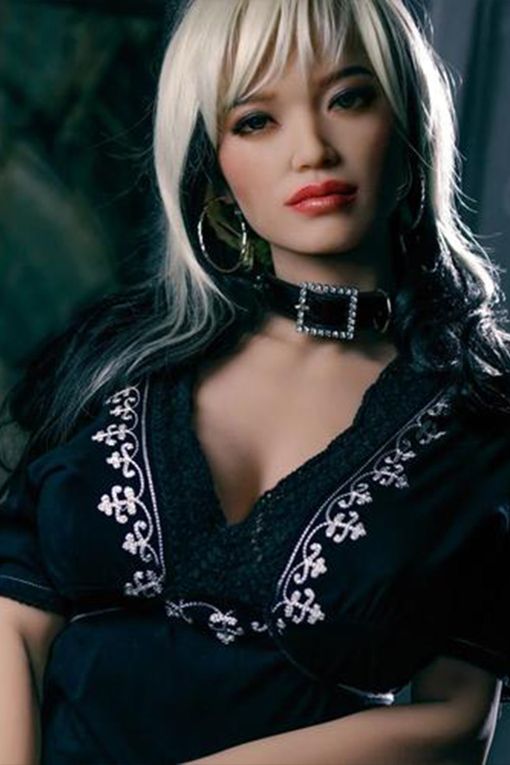 Erianna 160cm GRAY HAIR Realistic TPE Sex Doll Cute Butt Love Doll