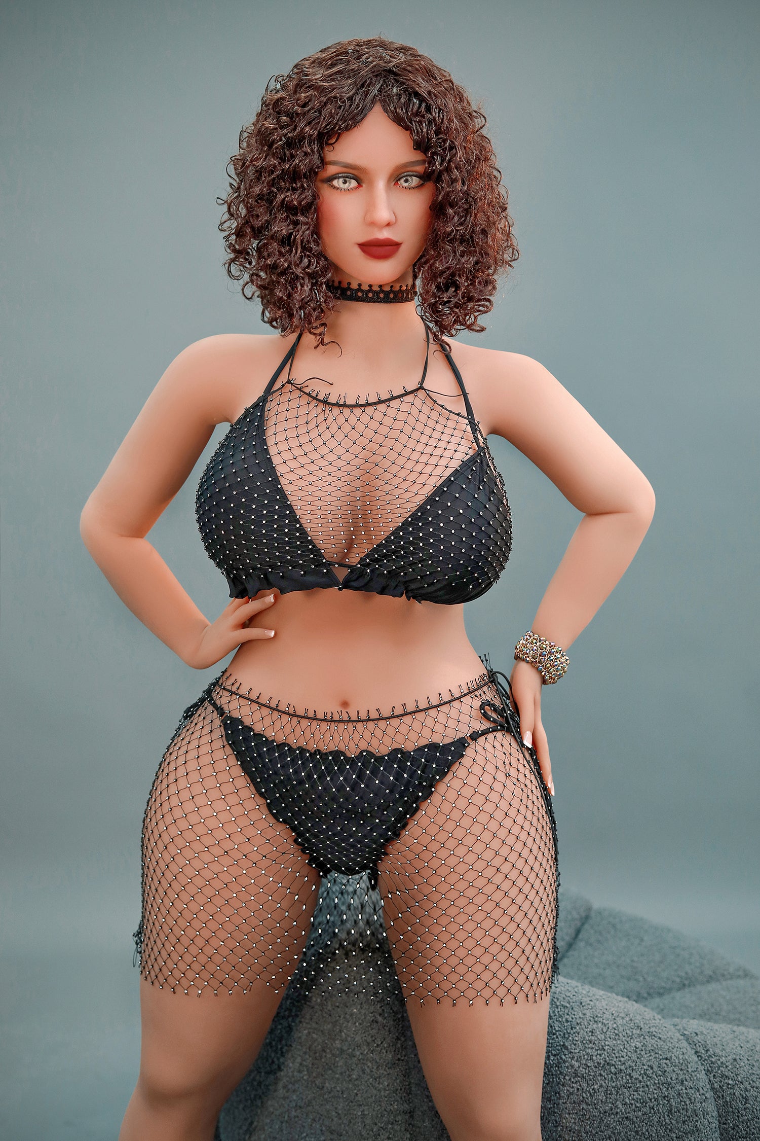 US Stock - Jolene Big Breast Real TPE Love Doll 162cm #252 Realistic BBW Sex Doll