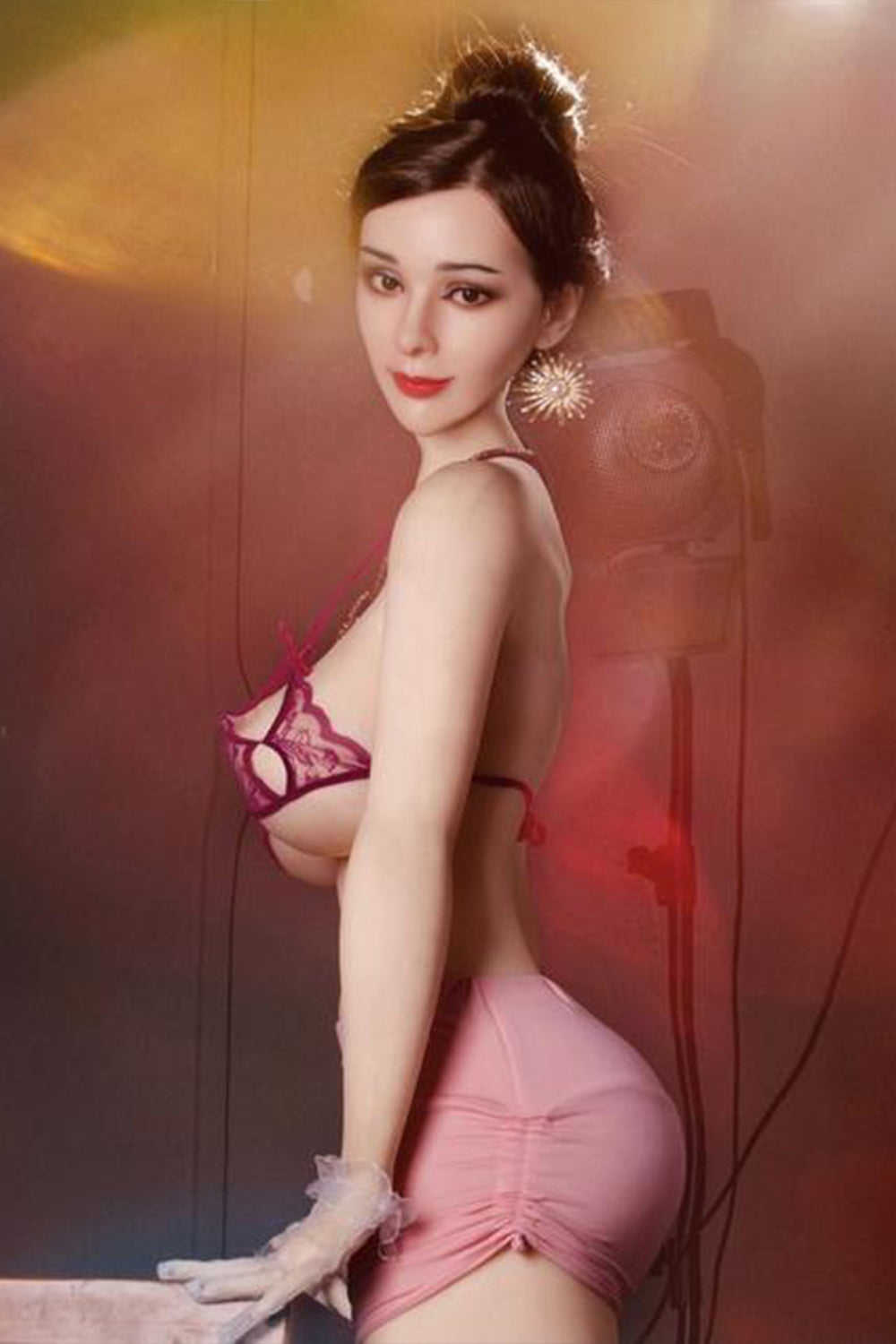 US Stock - RIDMII 160cm Ale Unique Design Silicone Head Lifelike Love Doll Realistic TPE Body Sex Doll