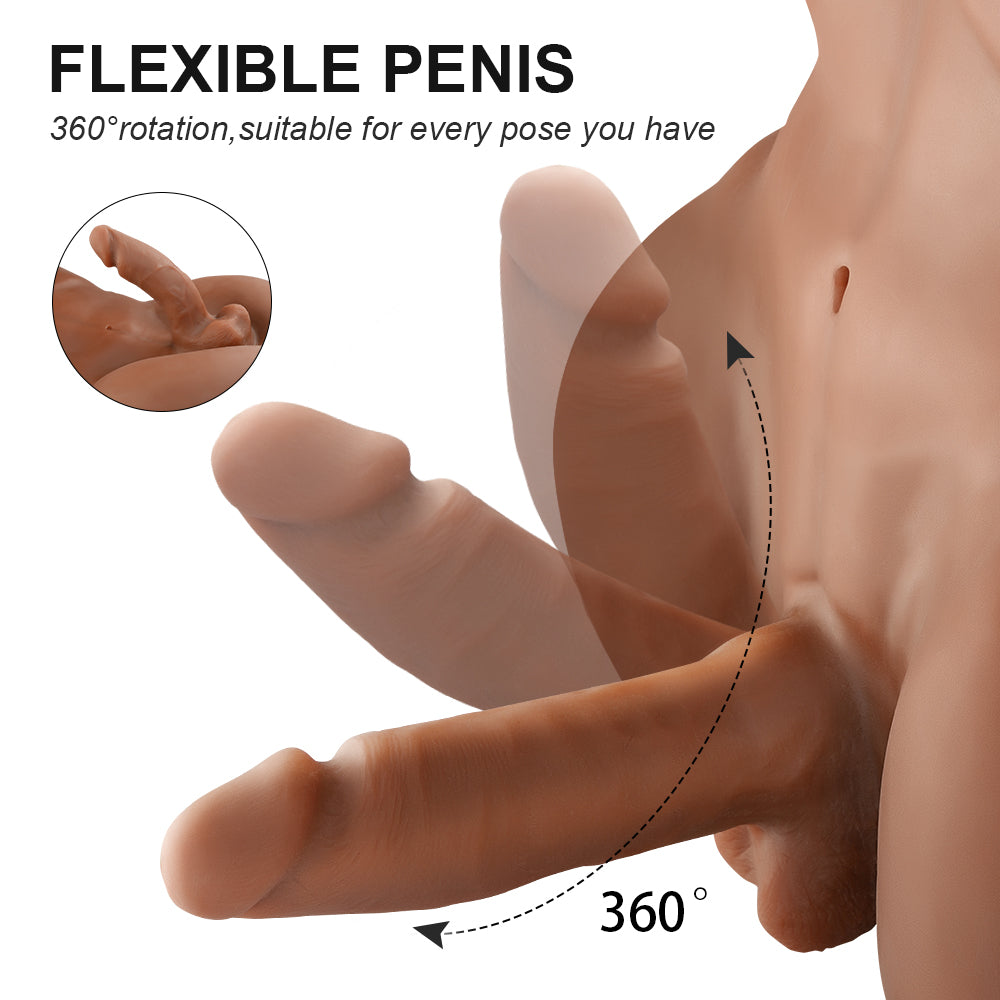 EU Stock - Transgender TPE Futa Sex Doll XS-MA30010 Torso Shemale Adult Love Doll Futanari Sex Doll Torso