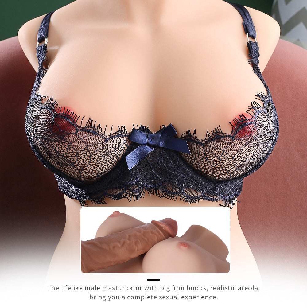 EU Stock - 55cm Torso TPE Sex Doll SQ-MA20019-1 Half Body Love Doll