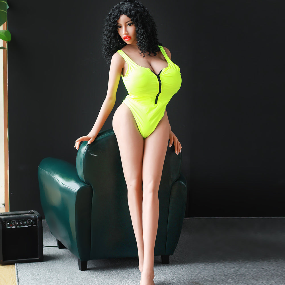 US Stock - Lily 167cm #95 Head Big Boob Big Butt Adult Love Doll Realistic TPE Sex Doll