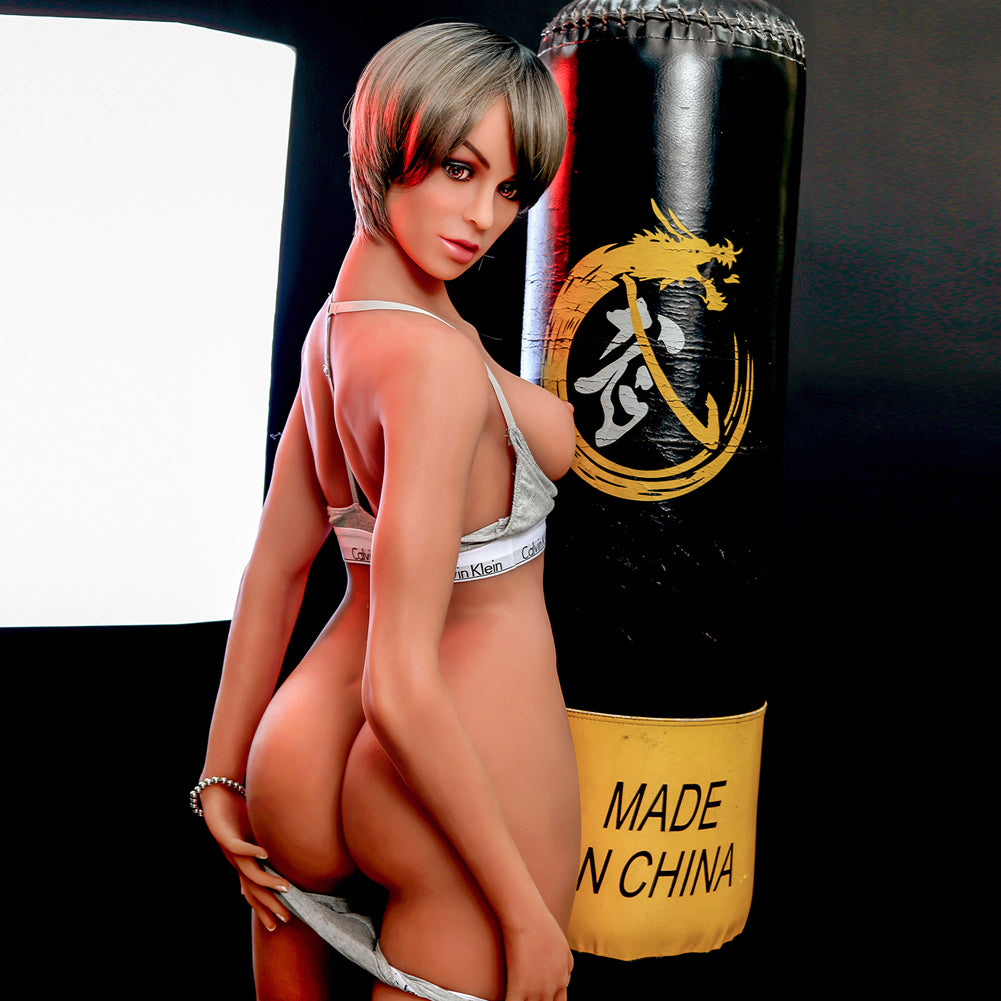 US Stock - Kali 164cm 218# Head Sexy Waistline Tan Skin Medium Breasts TPE Sex Doll