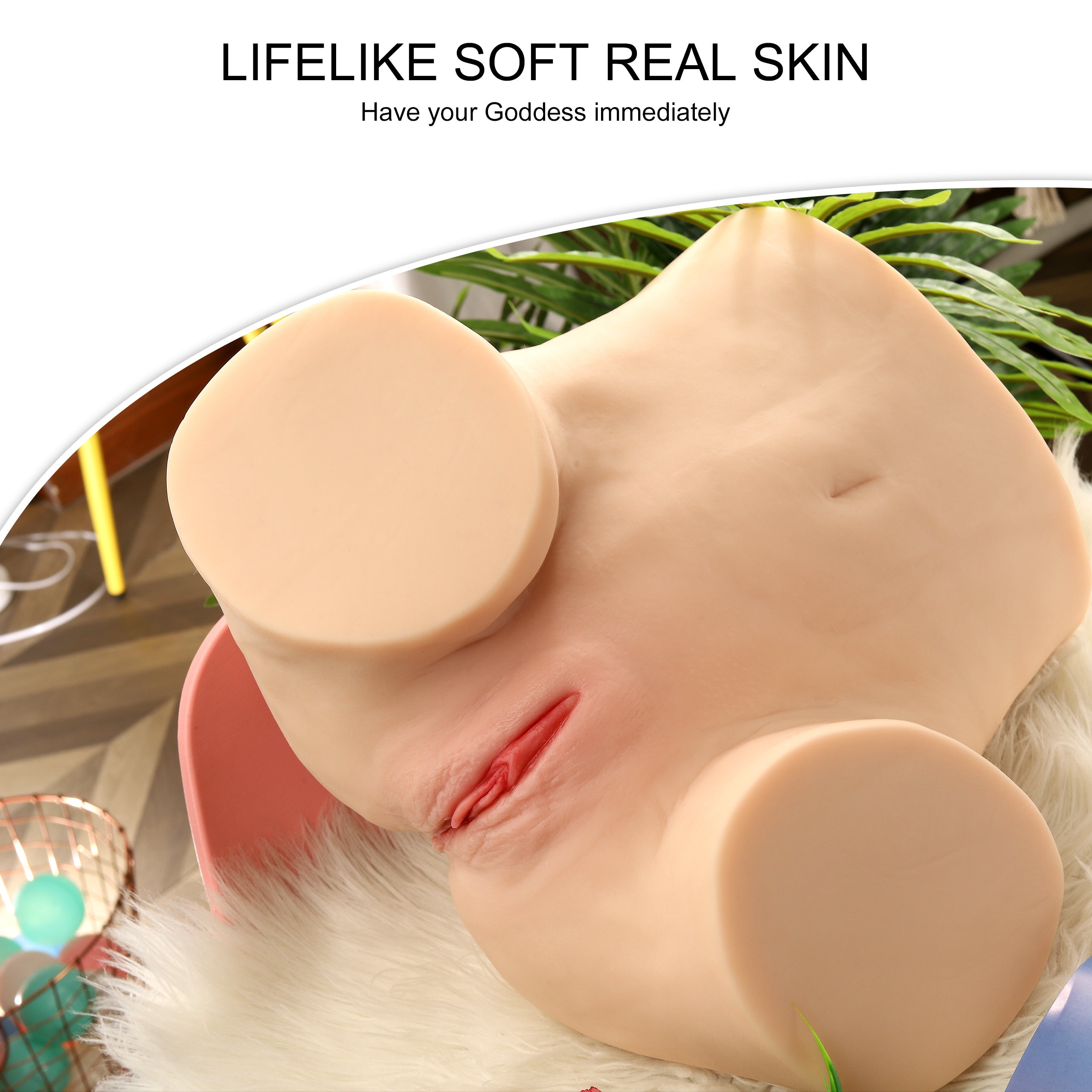 Sexy Ass Doll SQ-MA50081 Realistic Torso TPE Sex Doll Adult Love Doll Torso