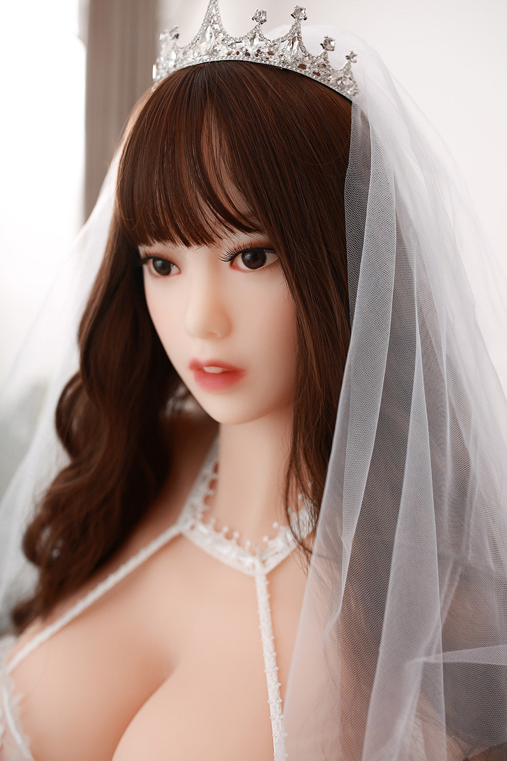 US Stock - Ariadne 165cm #33 Big Boobs Wedding Girl TPE Sex Doll Jelly Breasts Love Doll