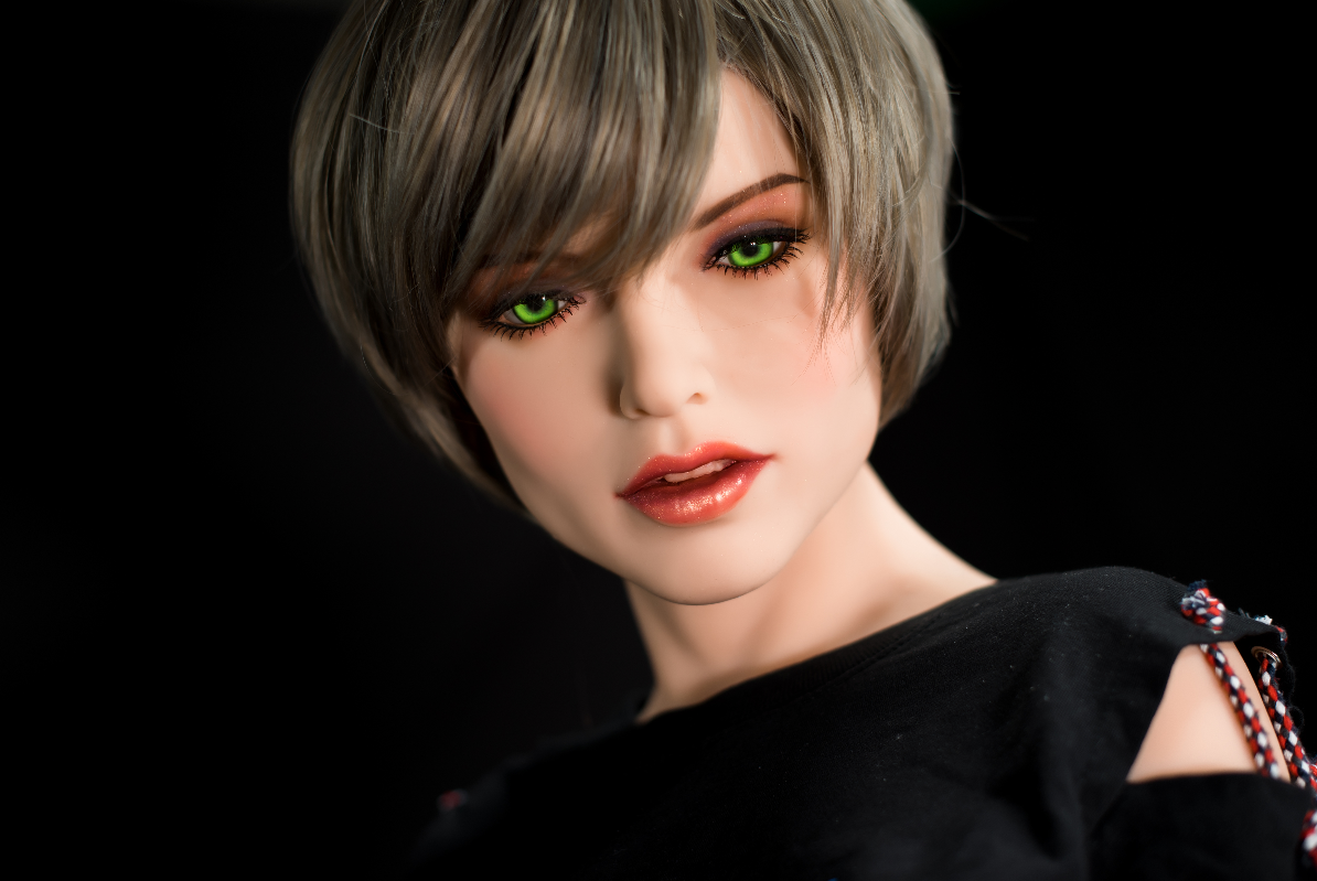 Melanie 160cm with #27 Short Hair Realistic Sex Doll TPE Adult Love Doll