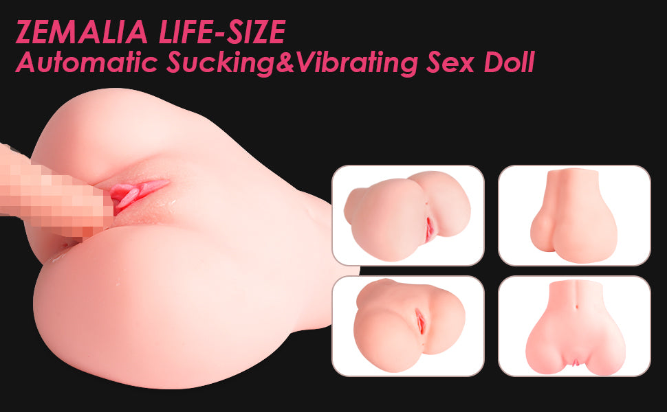 US Stock - App Long-distance Control Vacuum Suction Automatic Ass Sex Doll Butt Masturbater