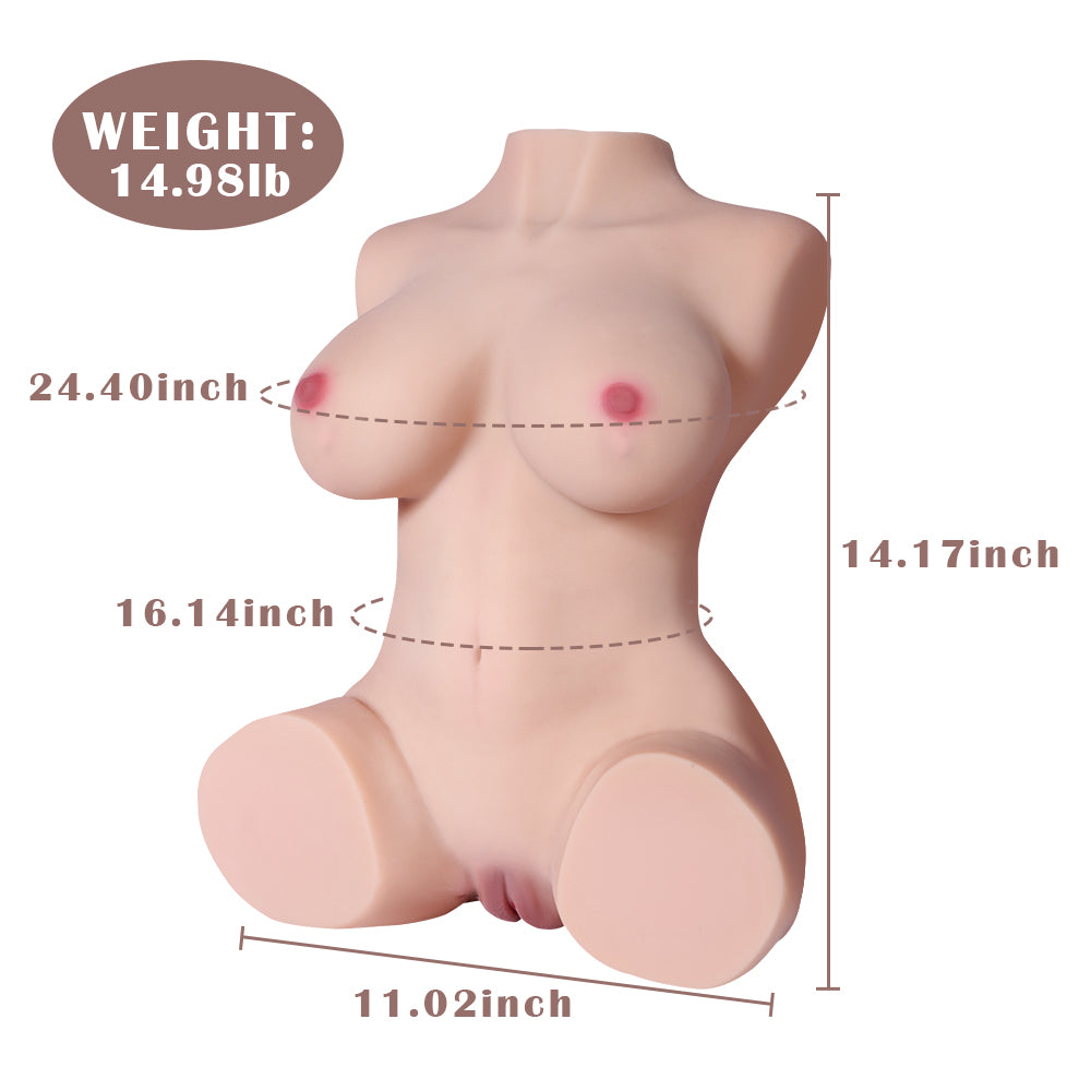 US Stock - Doll SQ-MA20020 Torso Sex Doll TPE Adult Love Doll