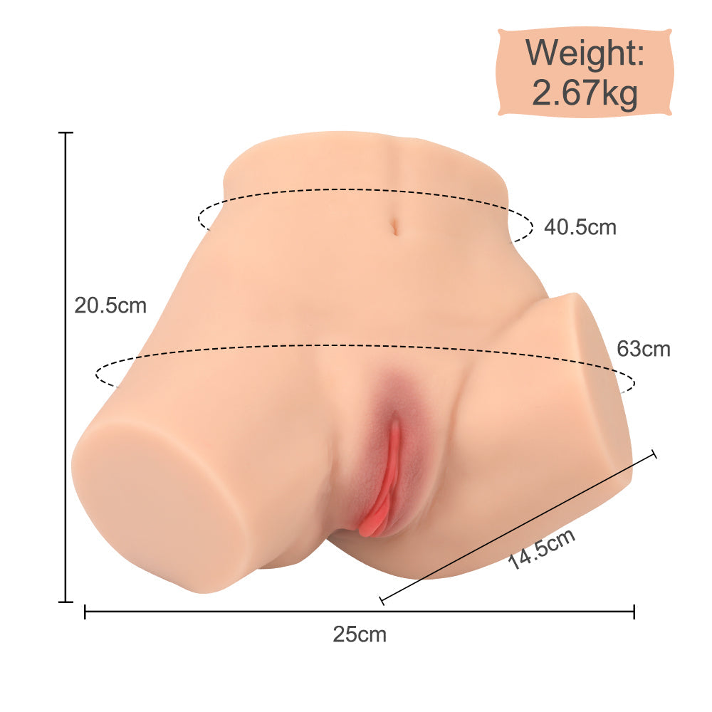 EU Stock - Sexy Ass Doll SQ-MA50098 Torso Sex Doll TPE Love Doll