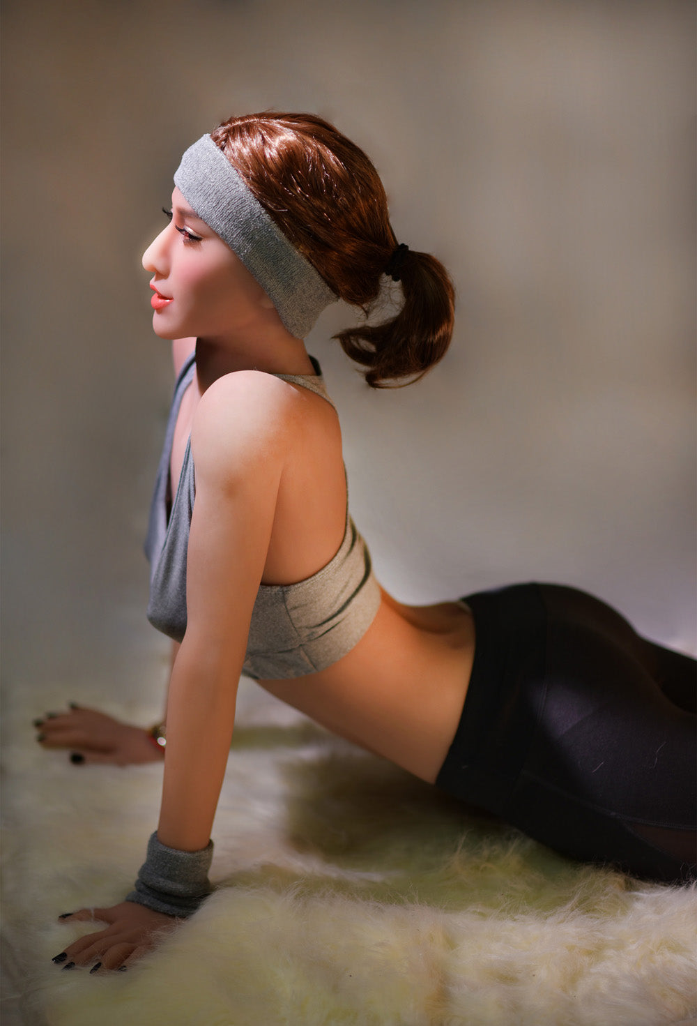 Brianna 170cm with #101 Yoge Girl Love Doll Realistic Sex Doll TPE Adult Love Doll