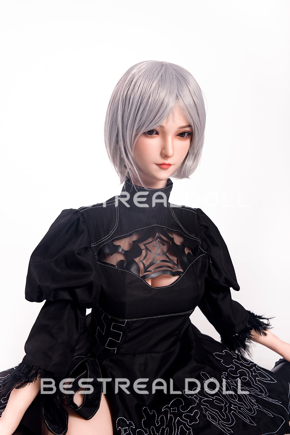 US Stock - RIDMII 163cm Unique Design Momo Plus Cosplay Medium Boobs Sex Doll Silicone Head TPE Body Love Doll