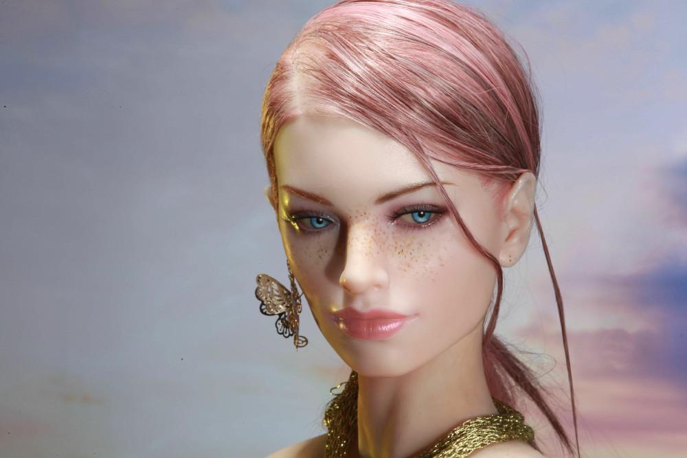 Ridmii Anna Unique Design Realistic Silicone Head TPE Body Sex Doll Adult Love Doll