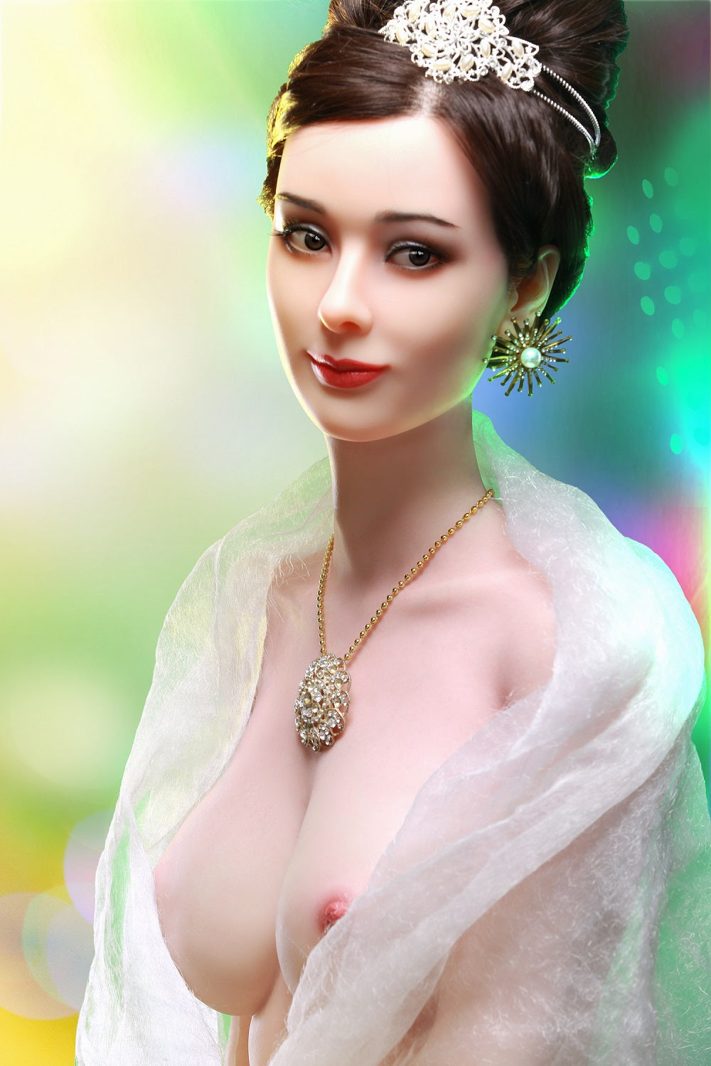 US Stock - RIDMII 160cm Ale Unique Design Silicone Head Lifelike Love Doll Realistic TPE Body Sex Doll