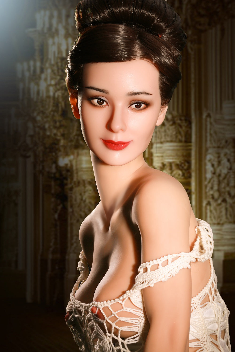 US Stock - RIDMII 160cm Ale Unique Design Silicone Head Lifelike Love Doll Realistic TPE Body Sex Doll