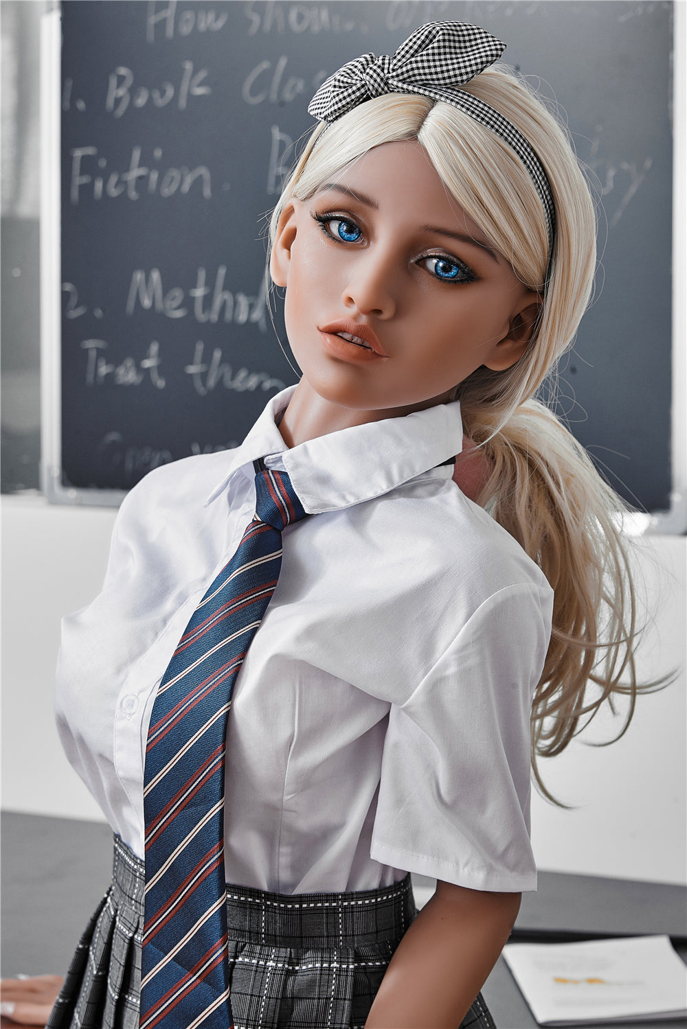 US Stock - Irontechdoll Victoria 150cm #50 Head Small Boobs Adult Love Doll TPE Sex Doll