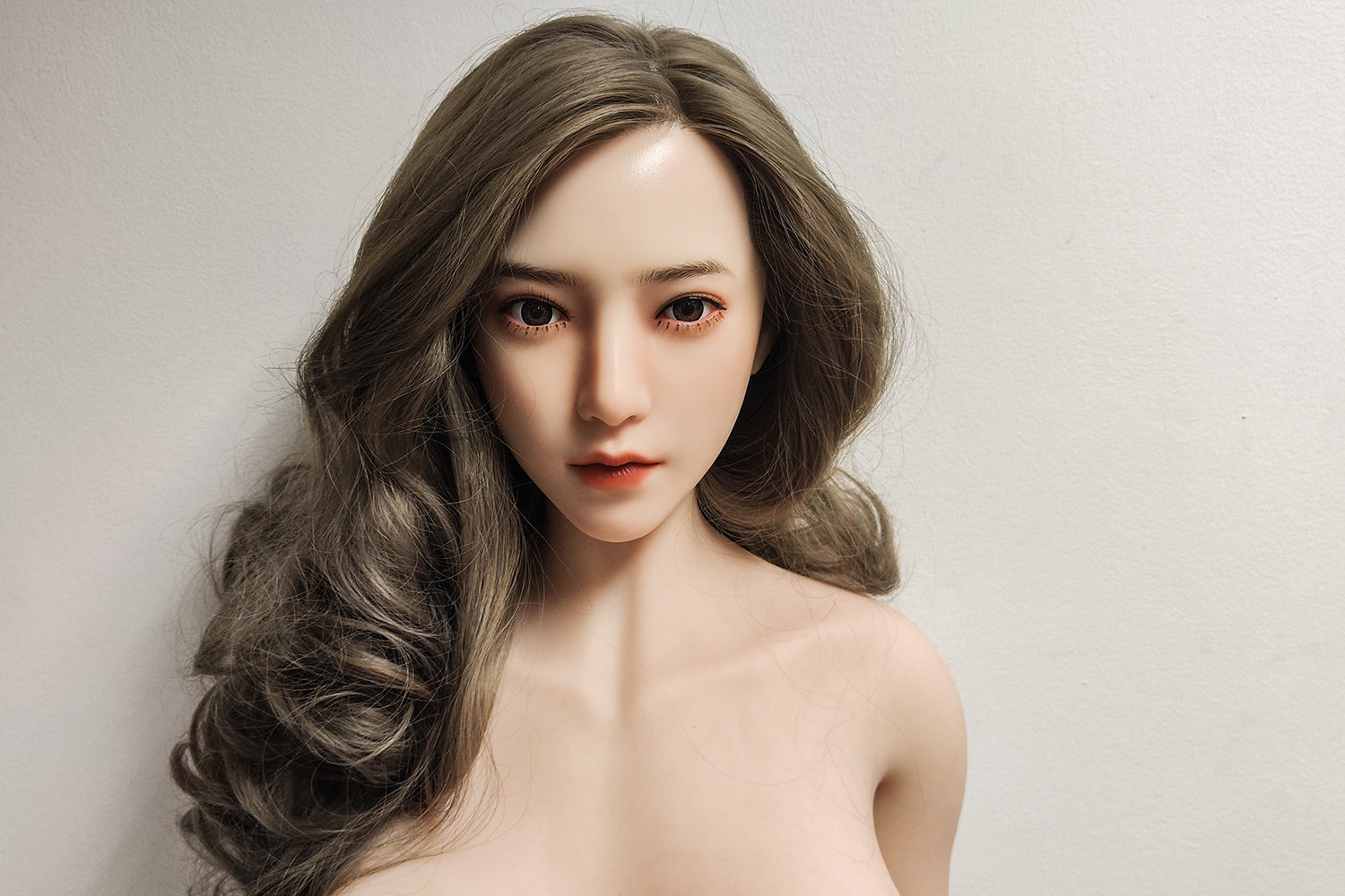 Qiang Asian Silicone Head TPE Sex Doll Smart Talking Adult Doll