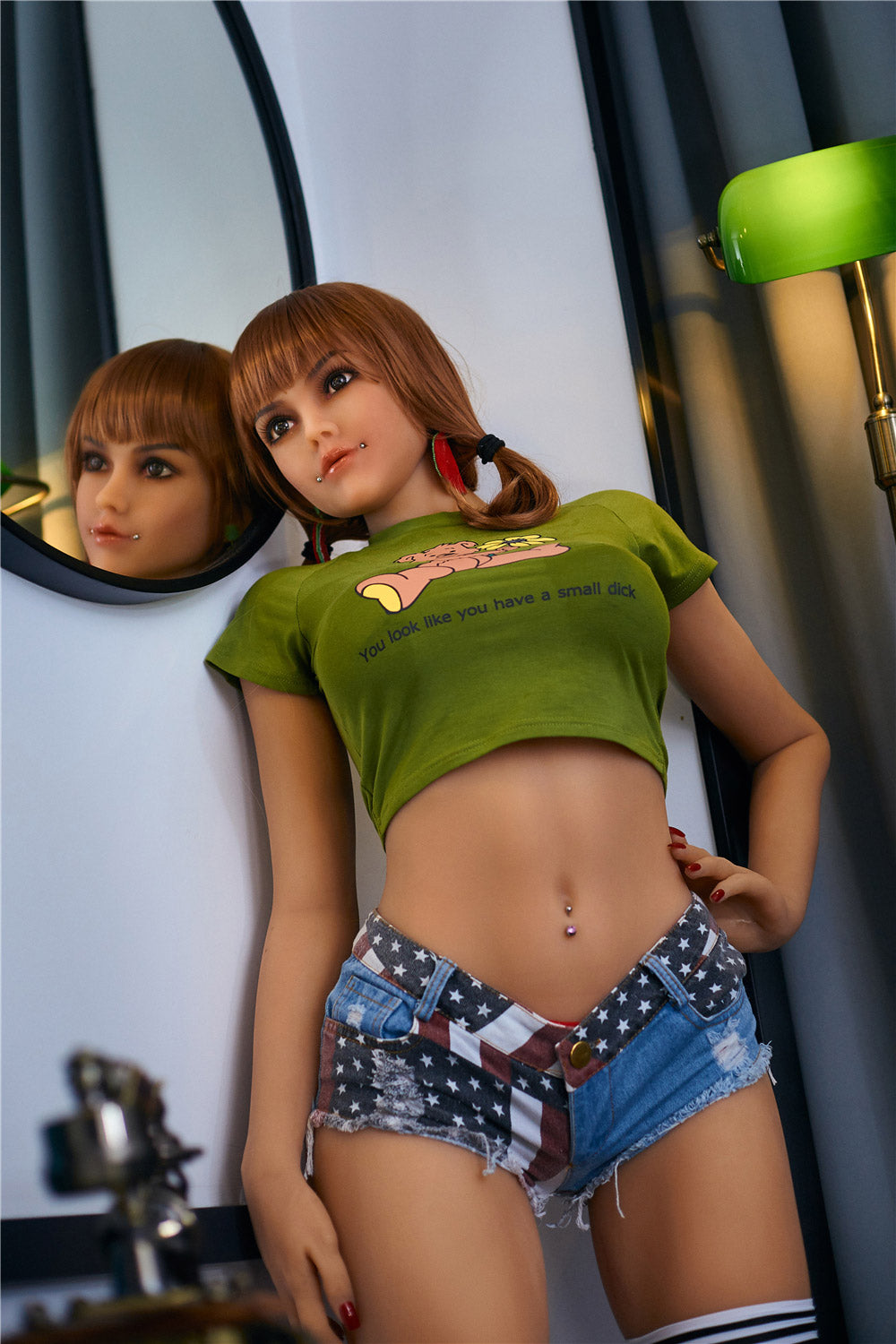 US Stock - Irontechdoll Camille Adult Love Doll 159cm #71 Realistic Medium Breasts TPE Sex Doll