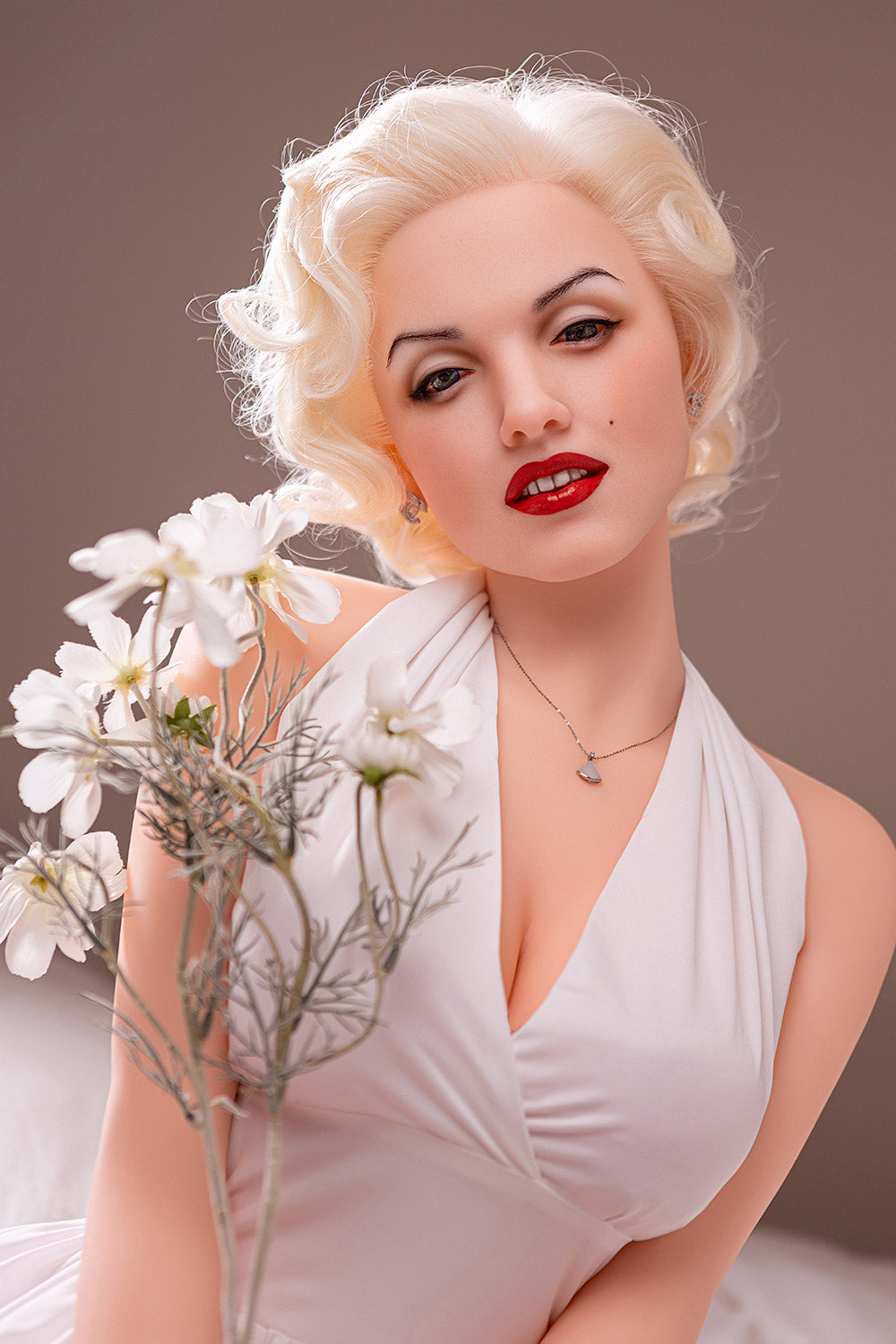 US Stock - RIDMII Lena 165cm Unique Design Silicone Head TPE Body Realistic Sex Doll