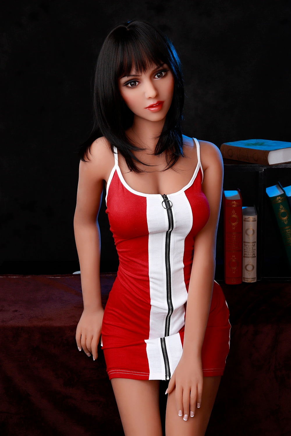 US Stock - Felice 166cm #108 Head Young Beautiful Girl Realistic Love Doll Jelly Breasts TPE Sex Doll