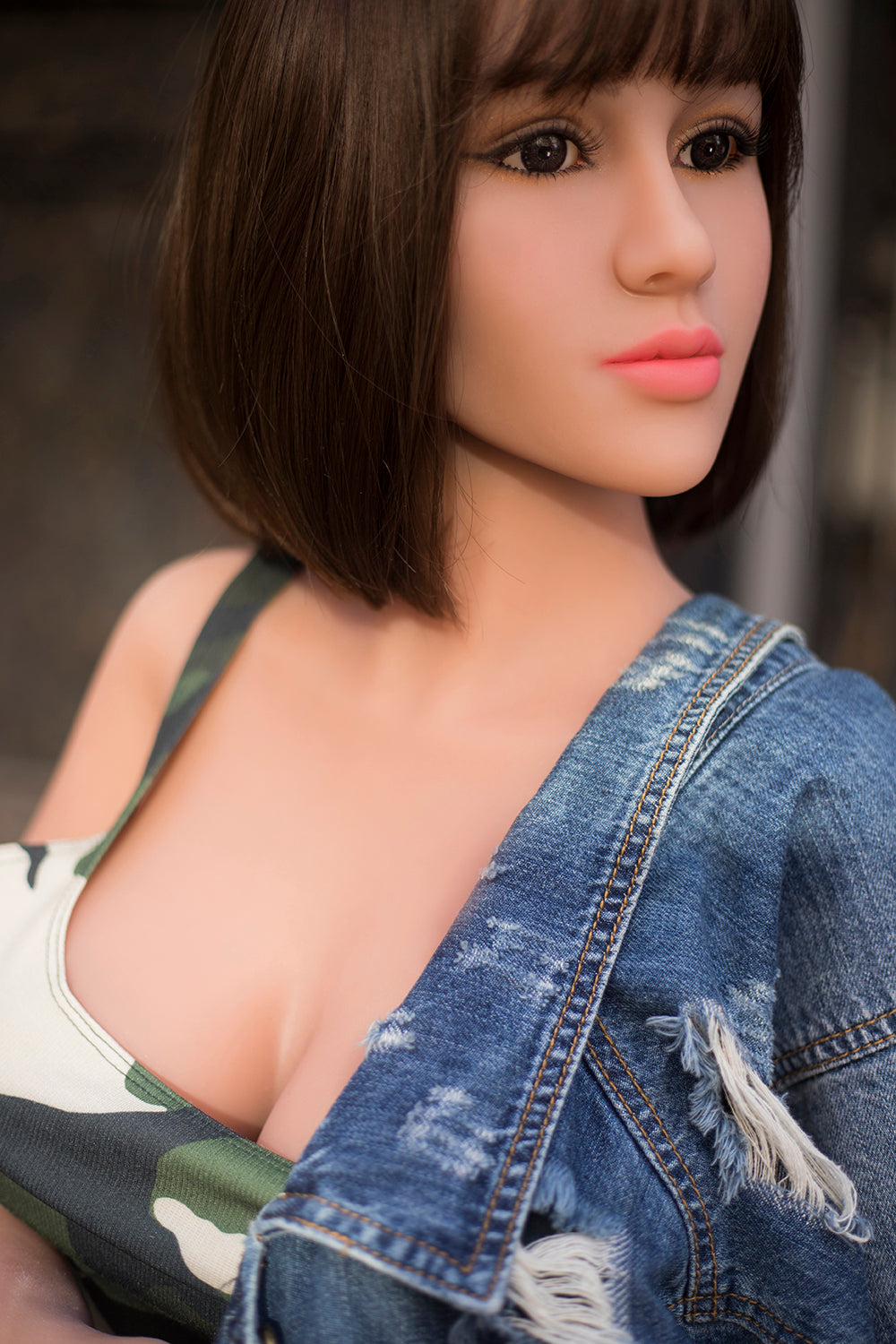 US Stock - Bid 158CM #015 Head Realistic TPE Material Adult Love Doll BBW Sex Doll