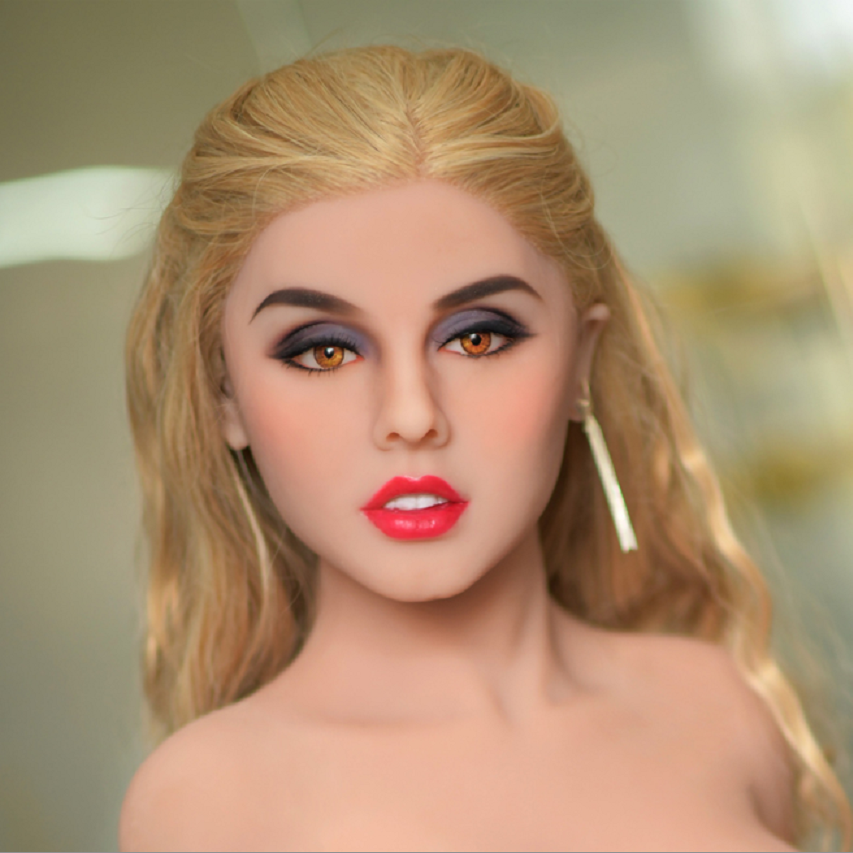 150cm Adeline with #144 Blond Lady Adult Love Doll Realistic TPE Sex Doll