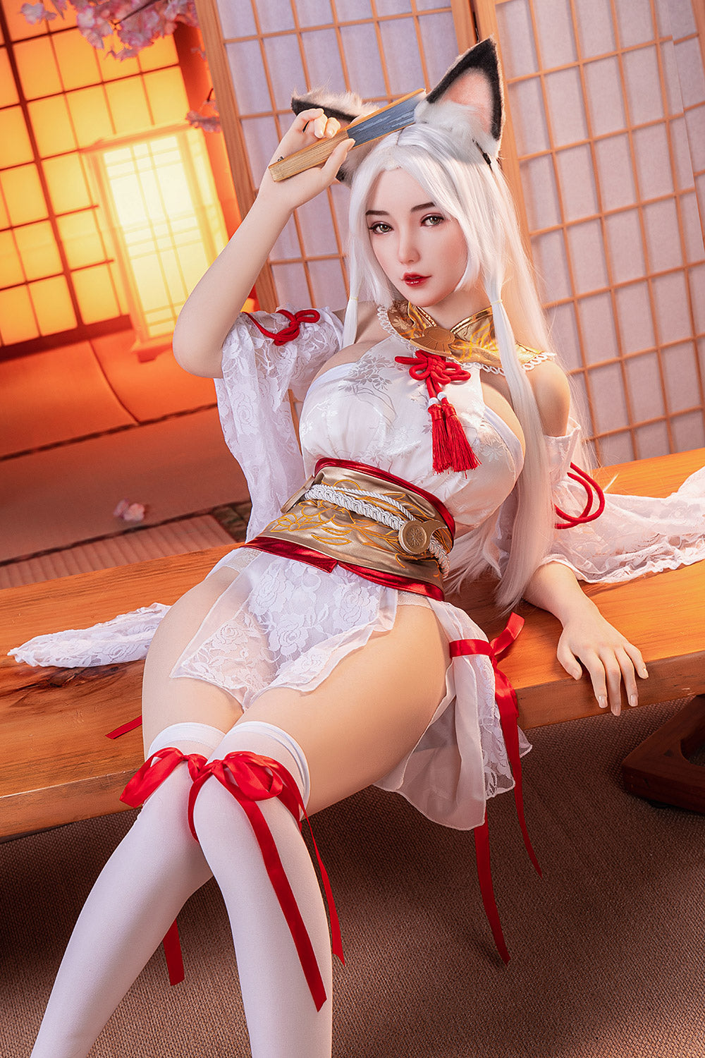 Hermione 160cm #60 Head B-cup Real Full Size TPE Sex Doll Japanese Cosplay Medium Breasts Love Doll