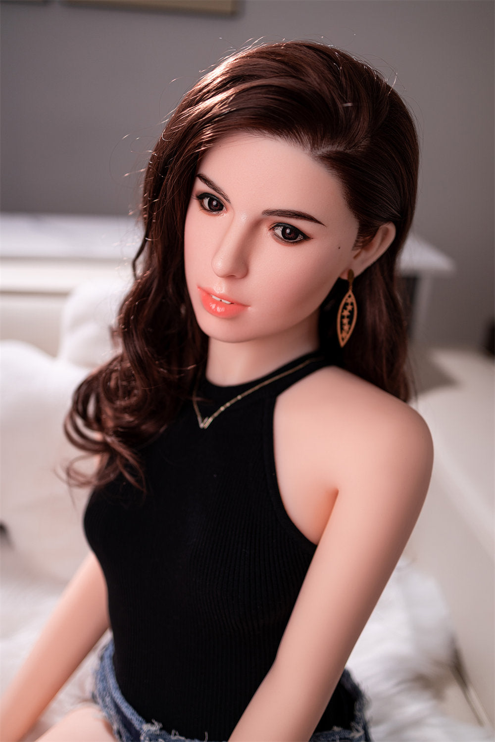 RIDMII Unique Design Dione 159cm Silicone Head TPE Body Realistic Sex Doll