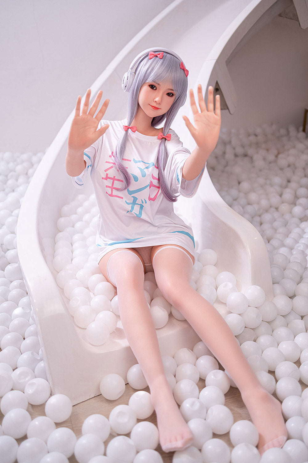 Corrinne 158cm 30# Small Breasts Young Girl Love Doll Realistic Full Silicone Sex Doll