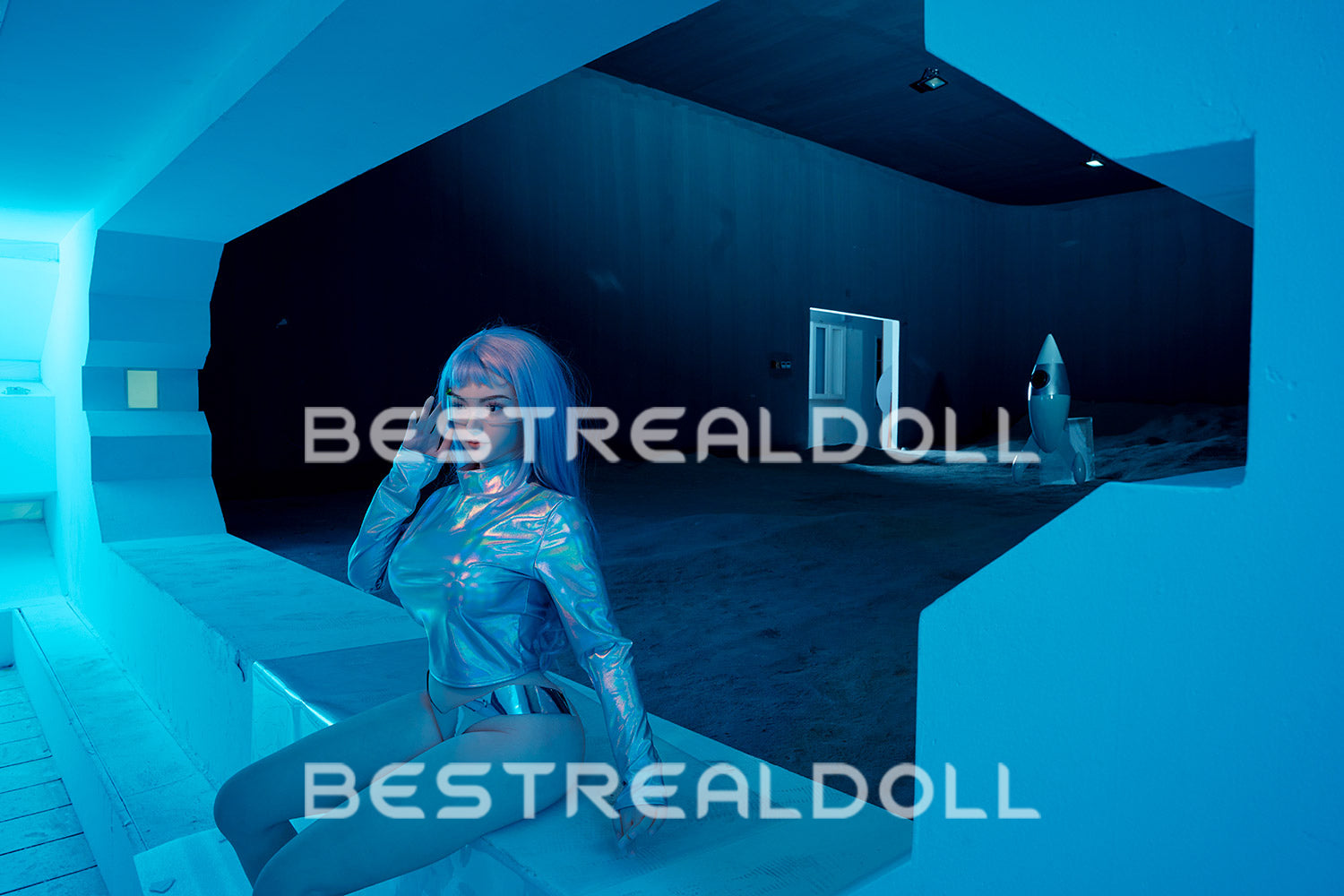 US Stock - RIDMII Unique Design 163cm Lia Silicone Head Love Doll TPE Body Realistic Sex Doll