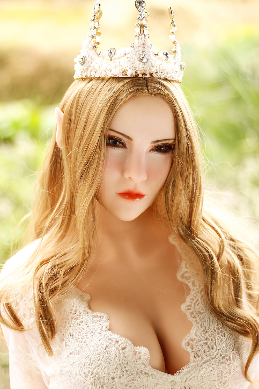 Flora 168cm #108-1 Head Realistic Young Looking Adult Love Doll Tender Lady TPE Sex Doll